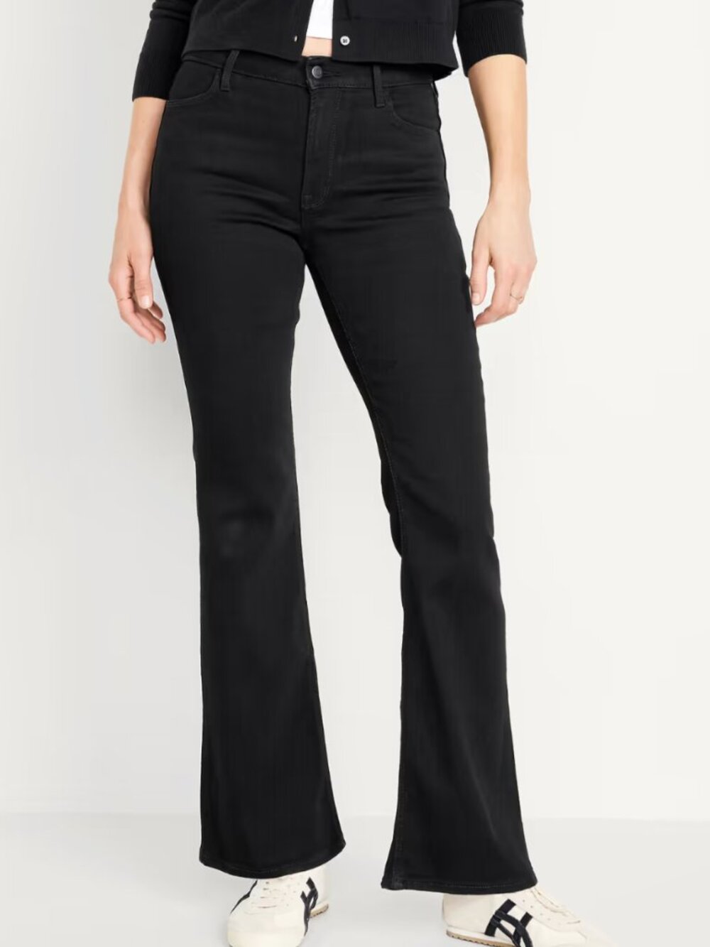 Old Navy Black Flared Women's Jeans